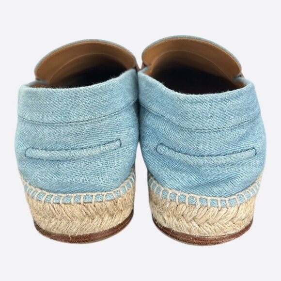 Hermes Blue & Brown Trip Espadrilles main image 7